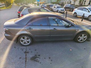 2007 Mazda 6 I (GG) Рестайлинг, серый, 440000 рублей, вид 3