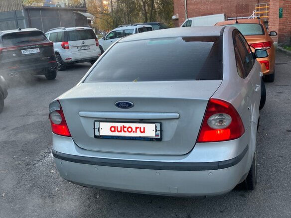 2007 Ford Focus II, серебристый, 285000 рублей - вид 1