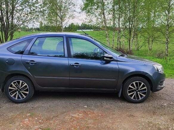 2024 Lada (ВАЗ) Granta I Рестайлинг, серый - вид 5
