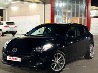 2009 Mazda 3 II (BL), чёрный, 800000 рублей, вид 3