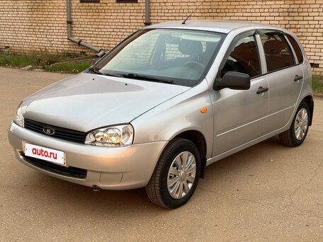 2012 Lada (ВАЗ) Kalina I, серый, вид 1