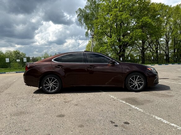2016 Lexus ES 200 VI Рестайлинг, коричневый - вид 3