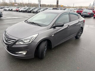 2014 Hyundai Solaris I Рестайлинг, серый, 765000 рублей, вид 2