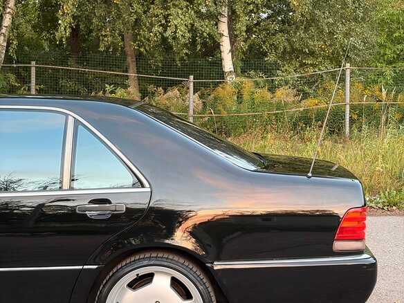 1994 Mercedes-Benz S-Класс 320 Long 5-speed III (W140), чёрный - вид 15