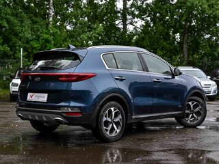 2018 Kia Sportage IV Рестайлинг, синий, 1682000 рублей, вид 2