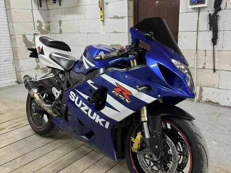 2004 Suzuki GSX-R 600, синий, 380000 рублей, вид 1