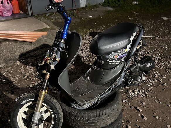 1999 Honda Dio, чёрный, 43000 рублей - вид 5