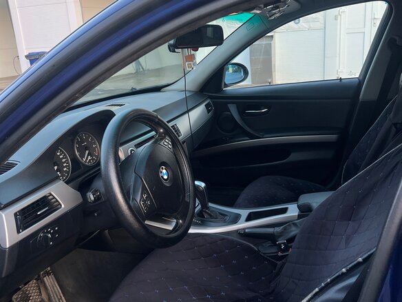 2007 BMW 3 серии 320i V (E90/E91/E92/E93), синий, 750000 рублей - вид 12