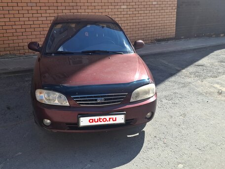 2006 Kia Spectra I Рестайлинг 2, красный, 200000 рублей, вид 1