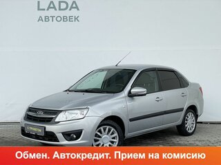 2018 Lada (ВАЗ) Granta I, серебристый, 465000 рублей, вид 1