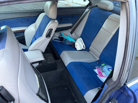 2000 BMW 3 серии 328i IV (E46), синий, 1000000 рублей - вид 17