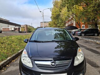 2007 Opel Corsa D, чёрный, 650000 рублей, вид 1