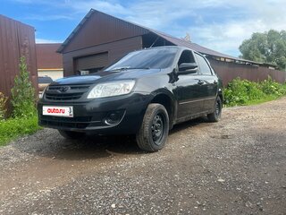 2013 Lada (ВАЗ) Granta I, чёрный, 330000 рублей, вид 1