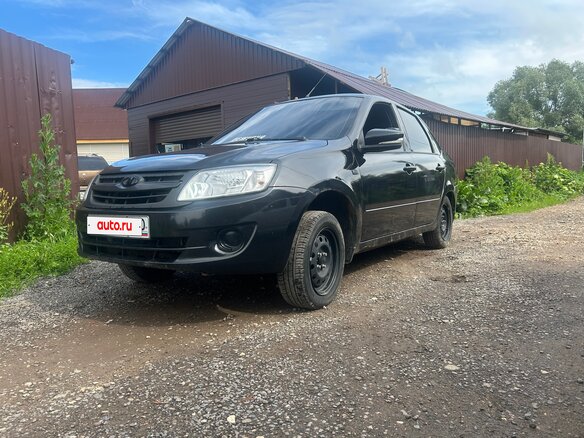 2013 Lada (ВАЗ) Granta I, чёрный, 330000 рублей