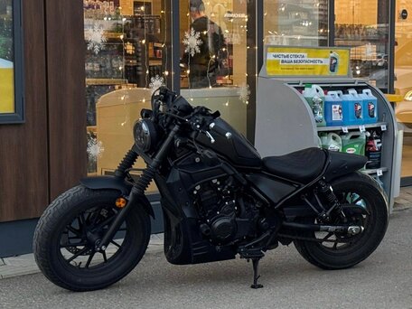 2021 Honda Rebel 500, чёрный, 715000 рублей, вид 1
