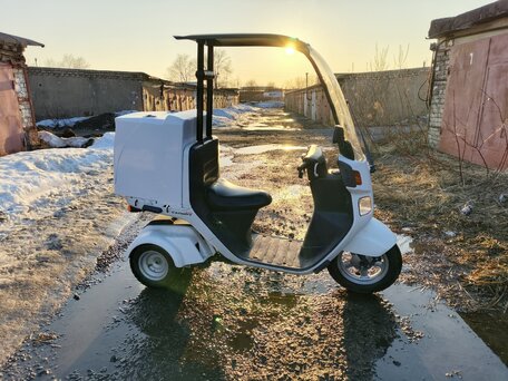 2014 Honda Gyro, белый, 135000 рублей, вид 1