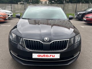 2018 Skoda Octavia III (A7) Рестайлинг, чёрный, 1450000 рублей, вид 1