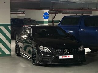 2018 Mercedes-Benz C-Класс AMG 43 AMG IV (W205) Рестайлинг, чёрный, 4350000 рублей, вид 4