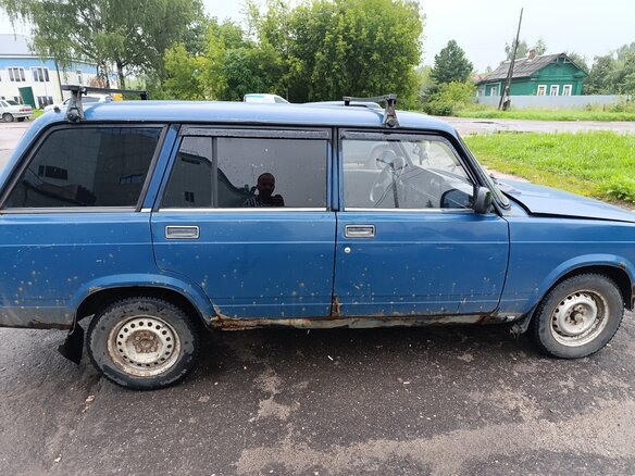2002 Lada (ВАЗ) 2104 5-speed, синий - вид 4