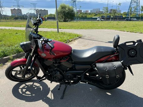 2015 Harley-Davidson Street 750, красный, 590000 рублей, вид 1