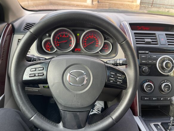 2008 Mazda CX-9 I, красный, 700000 рублей - вид 8