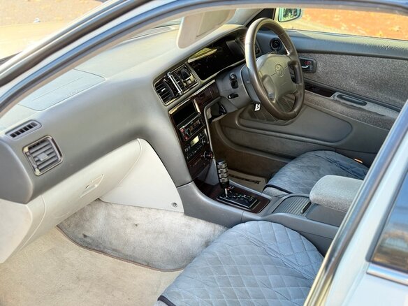 1998 Toyota Cresta V (X100) Рестайлинг, белый, 780000 рублей - вид 11