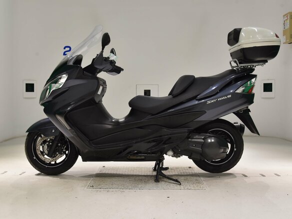 2012 Suzuki Burgman (SkyWave) 400, серый, 450000 рублей - вид 23
