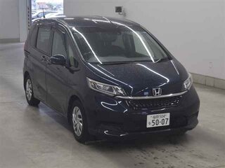 2022 Honda Freed II Рестайлинг, синий, 1410000 рублей, вид 1