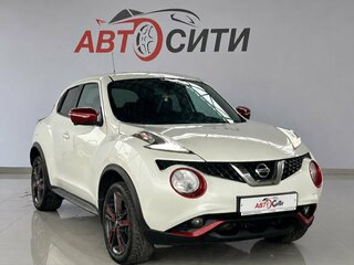 2017 Nissan Juke I Рестайлинг, белый, 1495000 рублей, вид 3