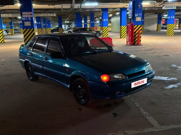2004 Lada (ВАЗ) 2115, синий, 145000 рублей - вид 7