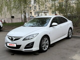 2010 Mazda 6 II (GH) Рестайлинг, белый, 980000 рублей, вид 1