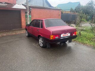 1994 Lada (ВАЗ) 21099, красный, 110000 рублей, вид 1