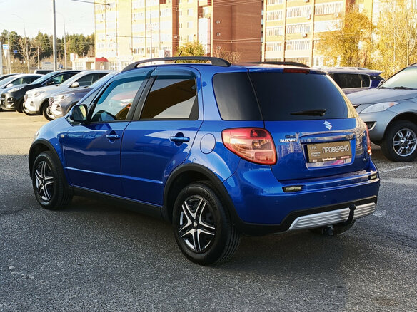 2008 Suzuki SX4 I (Classic), синий, 585000 рублей - вид 6