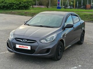 2011 Hyundai Solaris I, серый, 580000 рублей, вид 1