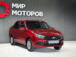 2022 Lada (ВАЗ) Granta I Рестайлинг, красный, 699000 рублей, вид 3