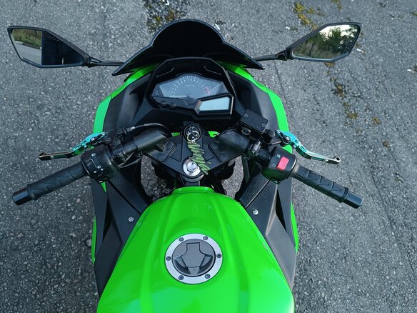 2013 Kawasaki Ninja 300, зелёный, 365000 рублей - вид 4