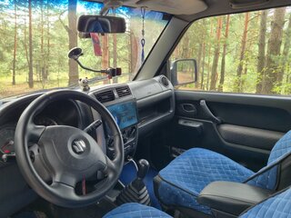 2007 Suzuki Jimny III Рестайлинг 1, синий, 630000 рублей, вид 4