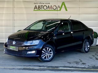 2019 Volkswagen Polo V Рестайлинг, чёрный, 1479000 рублей, вид 1