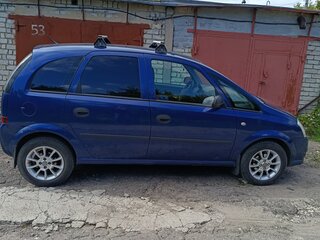 2008 Opel Meriva A Рестайлинг, синий, 460000 рублей, вид 4