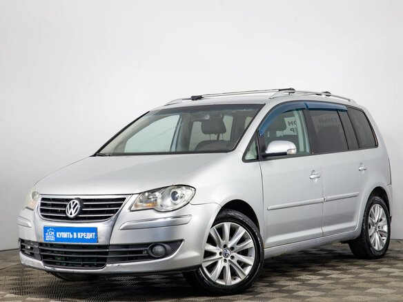 2007 Volkswagen Touran I Рестайлинг, серебристый - вид 2