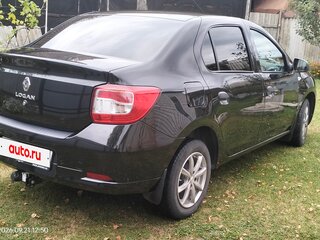 2016 Renault Logan II, чёрный, 950000 рублей, вид 3