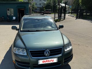 2004 Volkswagen Touareg I, серый, 750000 рублей, вид 2
