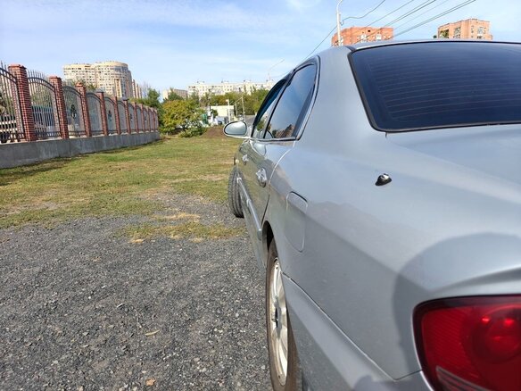 2005 Hyundai Sonata ТагАЗ IV (EF) Рестайлинг, серебристый, 350000 рублей - вид 14