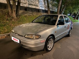 1995 Hyundai Accent I, серебристый, 210000 рублей, вид 1