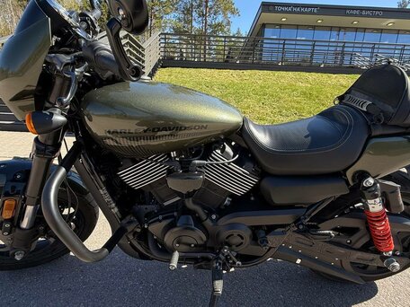 2017 Harley-Davidson Street Rod, зелёный, 600000 рублей, вид 2