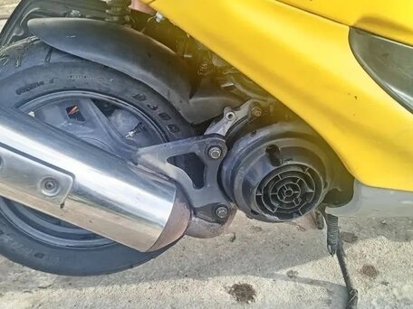 2004 Honda Dio, жёлтый, 50000 рублей, вид 2