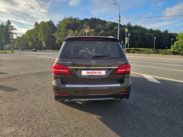 2017 Mercedes-Benz GLS 400 I (X166), коричневый, 3600000 рублей - вид 7