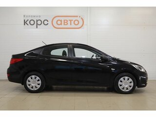 2014 Hyundai Solaris I, чёрный, 766000 рублей, вид 4