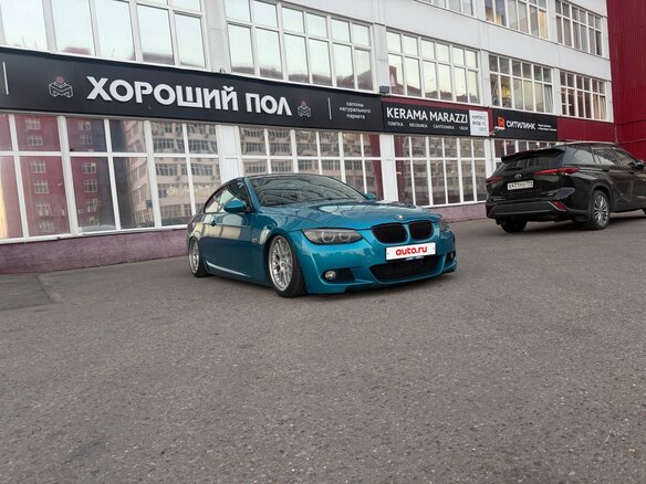 2006 BMW 3 серии 335i V (E90/E91/E92/E93), синий - вид 2