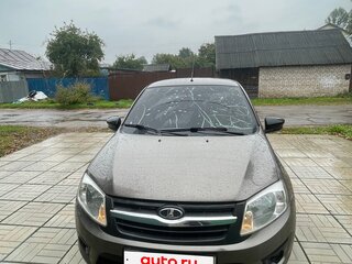 2018 Lada (ВАЗ) Granta I, коричневый, 525000 рублей, вид 3